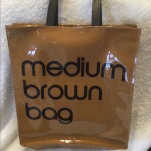 Bloomingdale’s Medium Brown Bag tote
